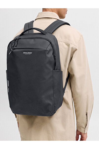 Jack & Jones Black JACKAIDEN Solid Backpack