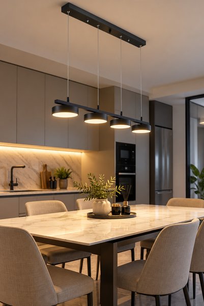 Turanconcept Sezar Led Modern Tasarım 3 Renk Işık Seçenekli Enerji Tasarruflu...