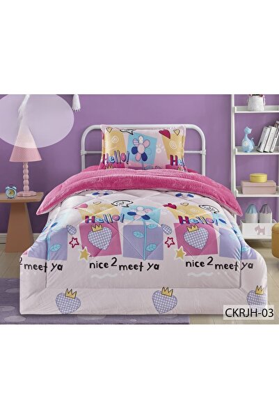 Moon Winter Baby Bedding Set Velvet and Plush Soft 3Pcs Quilted for Warm Wint...