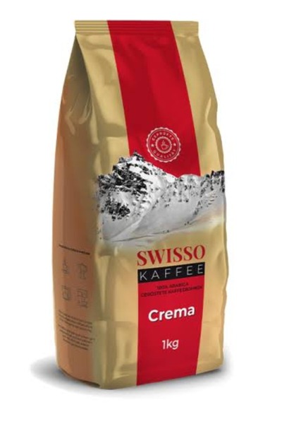 Swisso Κόκκοι καφέ Kafffe Crema 1 κιλό