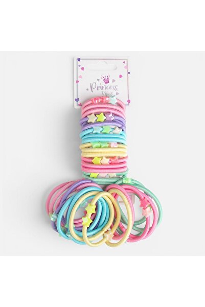 DD SHOP Elastice de Par Rotunde cu Stelute pentru Copii - 32buc - Charm, Cosm...