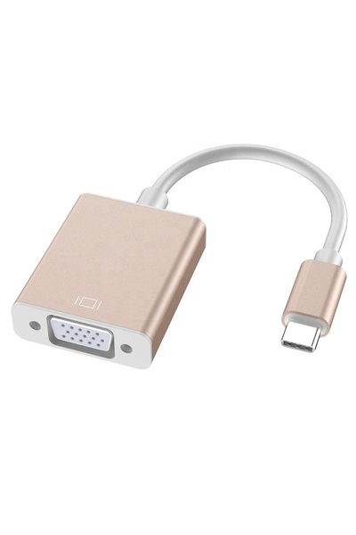 Lunatic 9446 USB 3.1 Type C To VGA Adaptör Çevirici Dönüştürücü