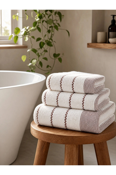 Styli Pack of 3 - Bath Towels, Off White