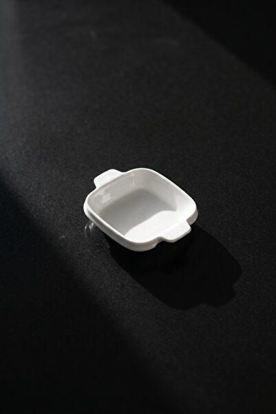 ACAR Thora Porselen Kare Fırın Kabı - 12 cm