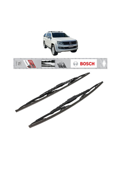 Bosch Set of 2 wipers Volkswagen AMAROK Platform/Chassis (S1B, S6B, S7B) 2011...