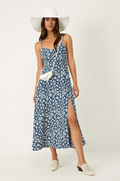 No Matter What Rochie midi cu model floral