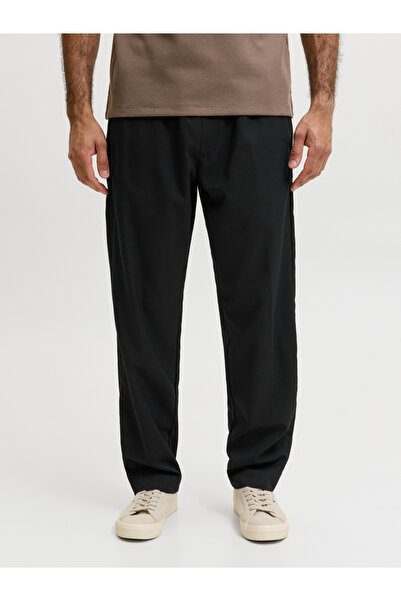 Jack & Jones Black JPSTKANE Solid Straight Leg Joggers