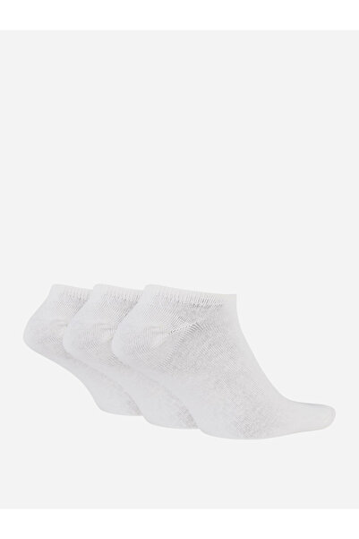 Nike Pack of 3 - White Everyday Cushioned Training No-Show Socks