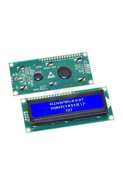 Generic Οθόνη LCD 16x2 (1602) Χαρακτήρων 5V – Μπλε με Λευκούς Χαρακτήρες