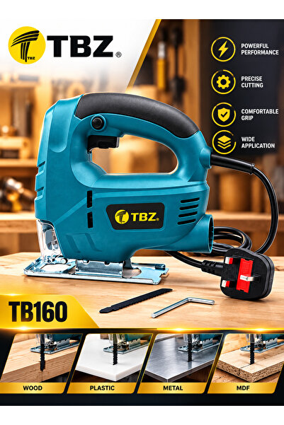 TBZ منشار كهربائي TB160 بقوة 350 واط، 3000 دورة في الدقيقة، آلة قطع الخشب الس...
