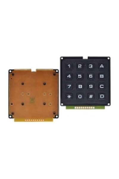 Generic Keypad 4x4 με Πλαστικά Πλήκτρα ABS – Μαύρο