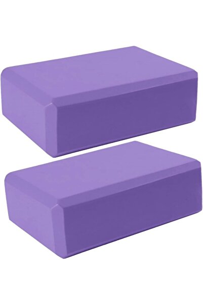 urevo Anti-slip Yoga Blocks Made of High-Density EVA Foam for Improved Stretc...