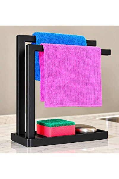 3D Baskı Lavabo Üstü Sünger ve Bez Organizeri
