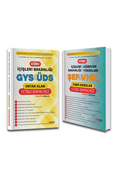 hukuk öğretir İÇİŞLERİ BAKANLIĞI GÖREVDE YÜKSELME ORTAK DERSLER + ŞEF & VHKİ ...