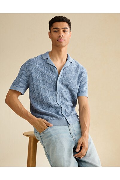 AMERICAN EAGLE سترة بولو مغسولة من AE Garment