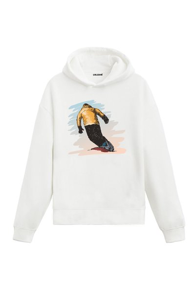Colermi Snowboarder Design Hooded Sweatshirt