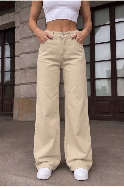 alanora Women's High Waist Wide Leg Loose-Fit Jeans