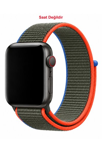 Dexmon Apple Watch 12-11-10 42mm / 6 7 8 9 10 Se 38-40-41mm Uyumlu Hasır Örgü...