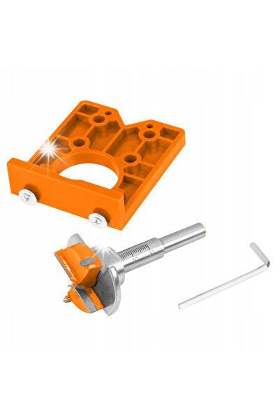 NEO Tools Tăietor circular de 35MM cu limitator + șablon 57-003