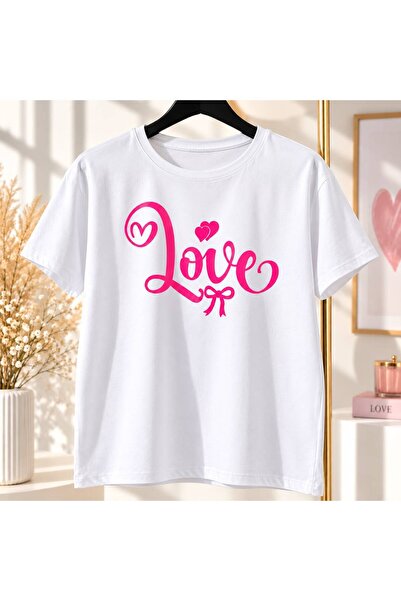 Love Yazılı Tişört
