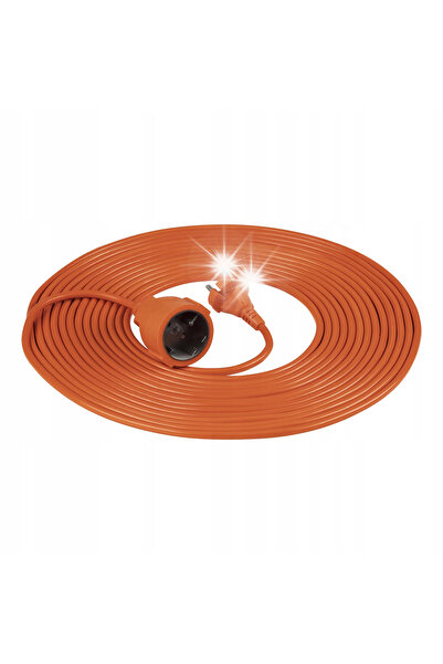 Virone Prelungitor 20m OMY 2x1mm² IP20 Portocaliu GES-3/20M ORNO
