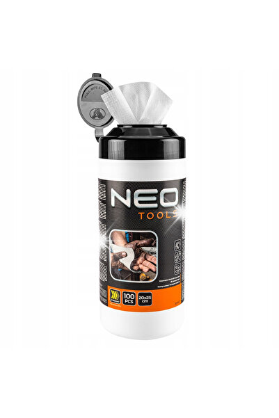 NEO Tools Șervețele de curățare pentru pete dificile, borcan 100 bucăți 10-40...