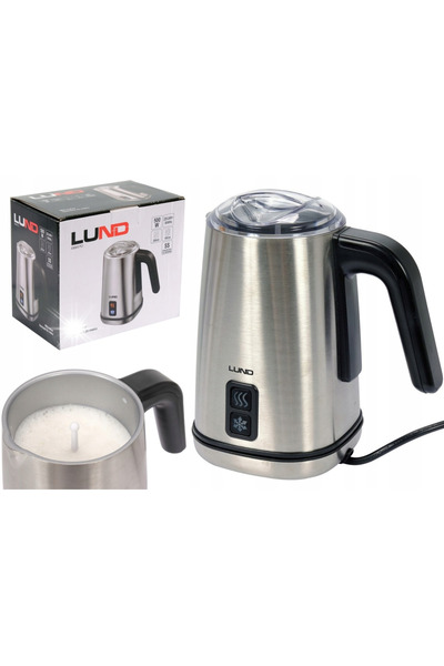LUND Încălzitor de lapte din oțel inoxidabil cu iluminare LED 500W 68470