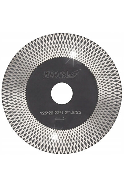 dedra DISC DIAFANTĂ 125MM TIP SEGMENTAT CU DENTI CAVIATI H1032