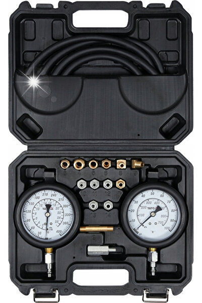 yato SET MANOMETRE PRESIUNE ULEI MOTOR ȘI TRANSMISIE YT-73032