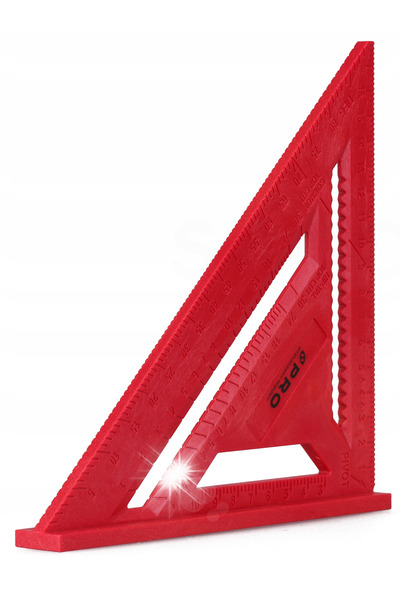 PRO Echer din plastic ABS pentru tâmplărie cu bază 180 mm