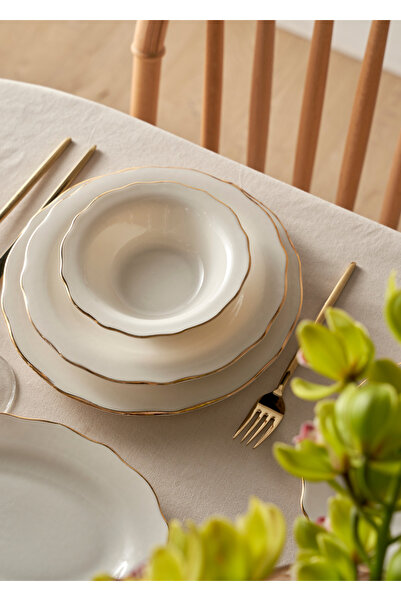 Bella Maison Victoria Premium 42 Parça Sofra Seti Gold