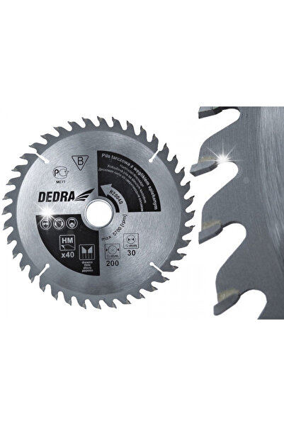 dedra Disc de ferăstrău pentru lemn 250/30MM 40 dinți H25040