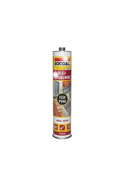 Soudal ADEZIV SIGILANT POLIURETAN FLEX PU 40 ALB 300ML 40PU 30B