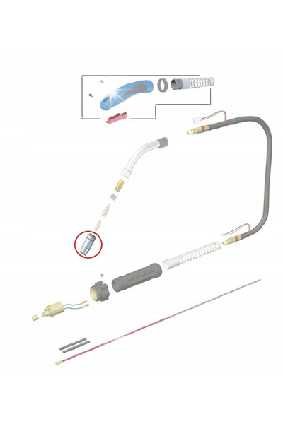 MAGNUM DUZĂ CONICĂ DE GAZ MB-25AK OP. 10 bucăți SPAW