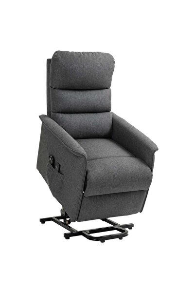 OEM Electric lift and massage armchair with 8 heating zones, polyester/metal,...