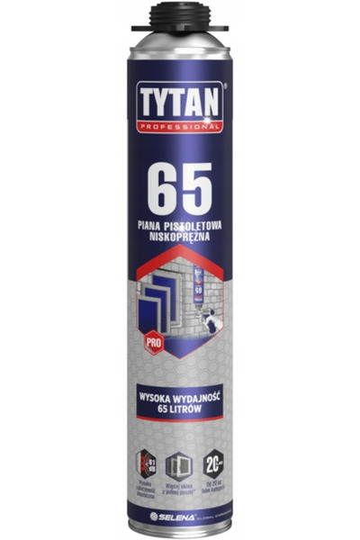 Tytan Professional PISTOL SPUMĂ PENTRU ANVELOPE 65 750ML 02 PRESIUNE JOASĂ 10...