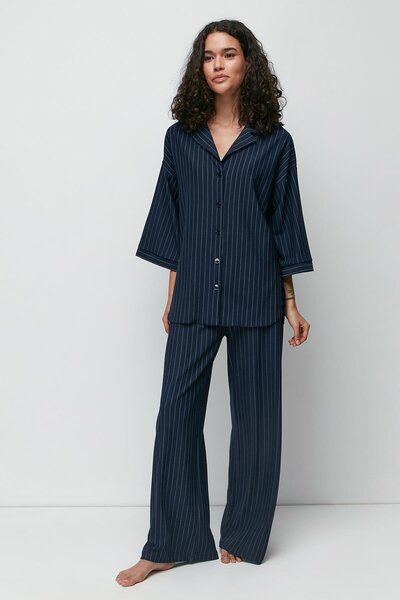 C&City Set cămașă lungă și pantaloni