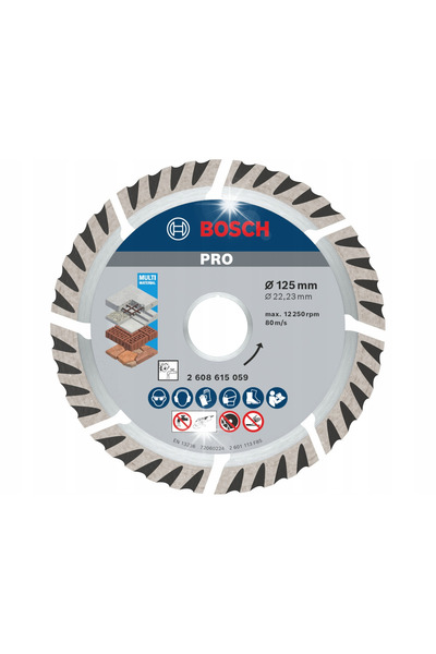 Bosch DISC UNIVERSAL DIAMANTAT PROFESSIONAL 125MM