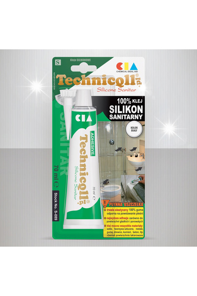 Technicqll SILICON SANITAR ALB 70ML S-089
