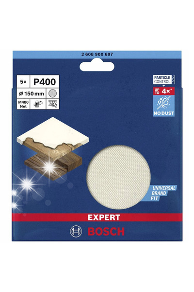Bosch EXPERT M480 150MM G400 5 BUC 2608900697 DISC DE ȘLEFUIT