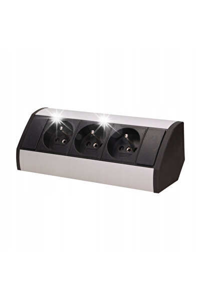 Orno GNIAZDO MEBLOWE 3X2P+Z ON-9001/B-G