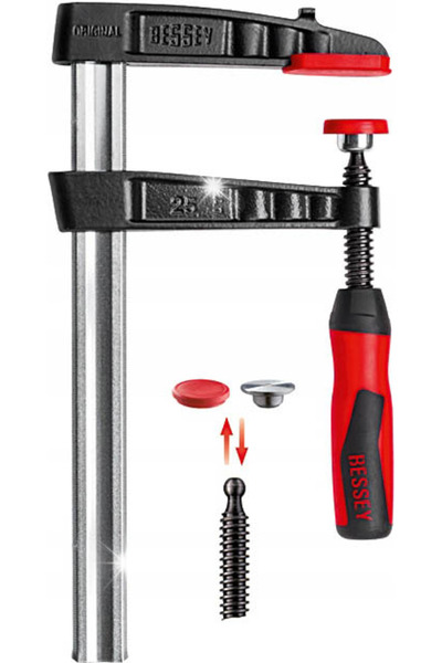 Bessey Clește de tâmplar din plastic 200/100MM TG20-2K