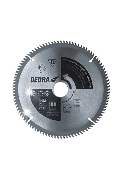 dedra LAMĂ DE FERĂSTRĂU CIRCULAR PENTRU ALUMINIU 200*30MM 100 DINDĂRI H200100