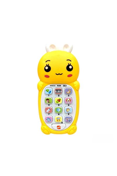 Virtual Trend Telefon de Jucarie Interactiv pentru Copii, Model Iepuras, Func...