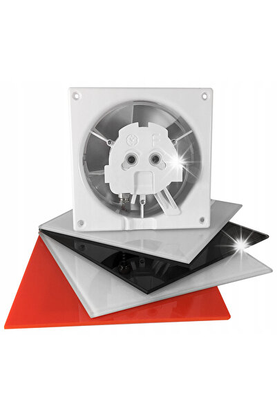 airRoxy Ventilator de perete și tavan DRIM 100 HS Senzor de umiditate 01-064 ...