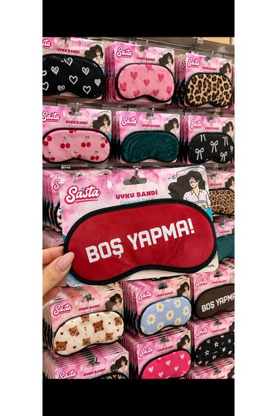 Kokoş Sleeping Mask (Blank with Writing)