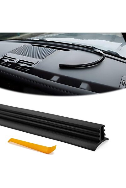 GENERAL 1.6m Universal Car Slit Windshield Trim Strip, Car Rubber Seal Protec...