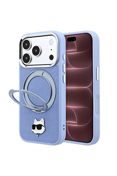 Karl Lagerfeld Phone Case, iPhone 17 Pro Max / iPhone 18 Pro Max, Light Blue