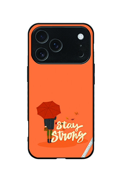 Coverscart Protective Case Cover for Apple iPhone 18 Pro Stay Strong Design O...