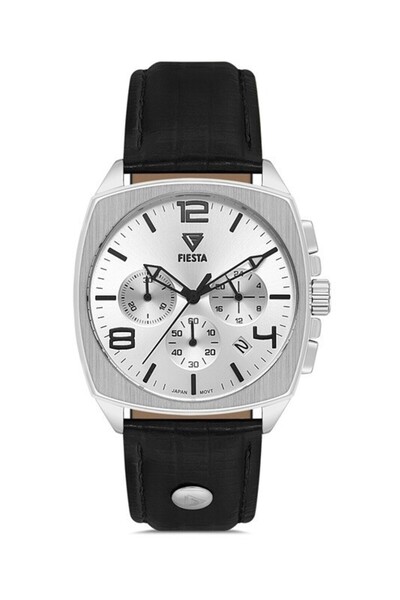 Fiesta F2719M Men's Wristwatch with Leather Strap